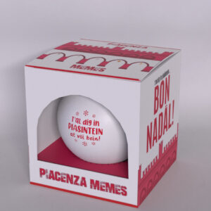 Pallina di Natale "Tal dig in piasintein"